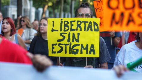 Marcha por la salud mental en Madrid (Archivo).