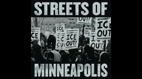 Lyrics:
Through the winter’s ice and cold
Down Nicollet Avenue
A city aflame fought fire and ice
‘Neath an occupier’s boots
King Trump’s private army from the DHS
Guns belted to their coats
Came to Minneapolis to enforce the law
Or so their story goes
Against smoke and rubber bullets
By the dawn’s early light
Citizens stood for justice
Their voices ringing through the night
And there were bloody footprints
Where mercy should have stood
And two dead left to die on snow-filled streets
Alex Pretti and Renee Good

Oh our Minneapolis, I hear your voice
Singing through the bloody mist
We’ll take our stand for this land
And the stranger in our midst
Here in our home they killed and roamed
In the winter of ’26
We’ll remember the names of those who died
On the streets of Minneapolis

Trump’s federal thugs beat up on
His face and his chest
Then we heard the gunshots
And Alex Pretti lay in the snow, dead
Their claim was self defense, sir
Just don’t believe your eyes
It’s our blood and bones
And these whistles and phones
Against Miller and Noem’s dirty lies

Oh our Minneapolis, I hear your voice
Crying through the bloody mist
We’ll remember the names of those who died
On the streets of Minneapolis

Now they say they’re here to uphold the law
But they trample on our rights
If your skin is black or brown my friend
You can be questioned or deported on sight

In chants of ICE out now
Our city’s heart and soul persists
Through broken glass and bloody tears
On the streets of Minneapolis

Oh our Minneapolis, I hear your voice
Singing through the bloody mist
Here in our home they killed and roamed
In the winter of ’26
We’ll take our stand for this land
And the stranger in our midst
We’ll remember the names of those who died
On the streets of Minneapolis
We’ll remember the names of those who died
On the streets of Minneapolis