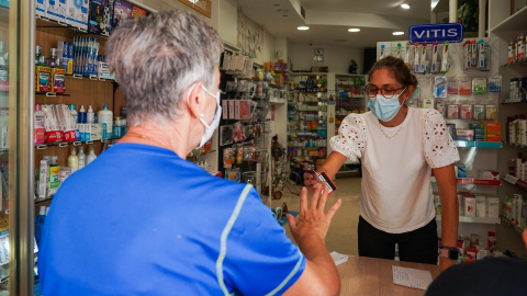 Imagen de archivo de una farmacia en Sedavi (Valencia). Imagen de archivo de una farmacia en Sedavi (Valencia).