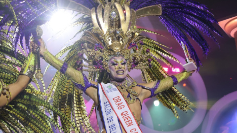 El ganador de la Gala Drag Queen del Carnaval 2025, Drag Ármek.