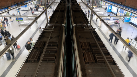 Fotografía de archivo de enero de 2026 de una estación del metro de Madrid. Fotografía de archivo de enero de 2026 de una estación del metro de Madrid.Eduardo Parra / Europa Press12/1/2026