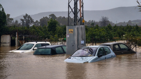 Imágenes de las inundaciones en San Martín del Tesorillo, en Cádiz Imágenes de las inundaciones en San Martín del Tesorillo, en Cádiz.