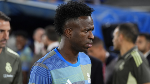 Vinicius Junior durante un partido de LaLiga EA Sports el 19 de octubre. Vinicius Junior durante un partido de LaLiga EA Sports el 19 de octubre