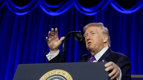 El presidente de Estados Unidos, Donald Trump, en Washington, D.C.