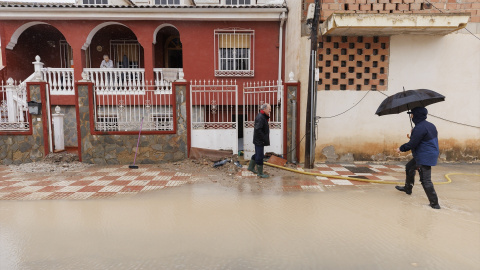 Zonas inundadas por las intensas lluvias en la localidad de Huertor Tájar, Granada. Zonas inundadas por las intensas lluvias en la localidad de Huertor Tájar, Granada.