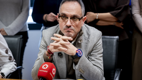 El alcalde de Móstoles, Manuel Bautista, el pasado jueves.