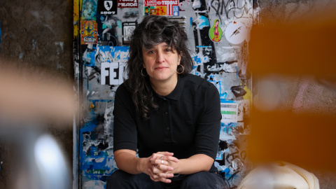 Poeta y creadora escénica, María Salgado, que publica 'Lírica'.