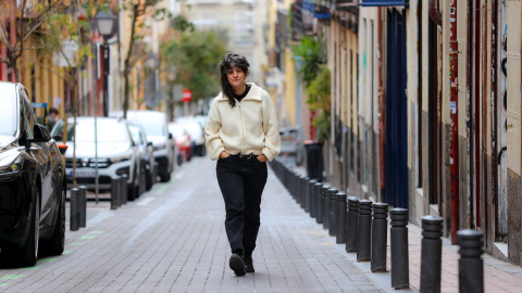 La poeta María Salgado.