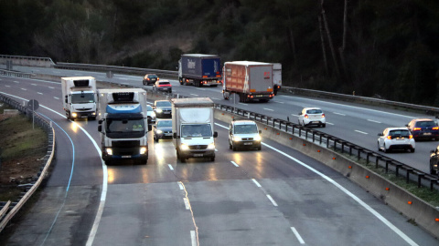 L'AP-7 reoberta al trànsit en sentit sud a Gelida.