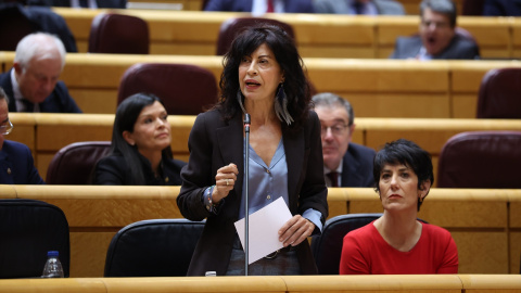 La ministra de Igualdad, Ana Redondo, interviene durante una sesión plenaria en el Senado, a 3 de febrero de 2026, en Madrid (España). La ministra de Igualdad, Ana Redondo, interviene durante una sesión plenaria en el Senado, a 3 de febrero de 2026, en Madrid (España).PLENARIA;SENADORES;SENADOR;SENADORA;POLÍTICA;03/2/2026