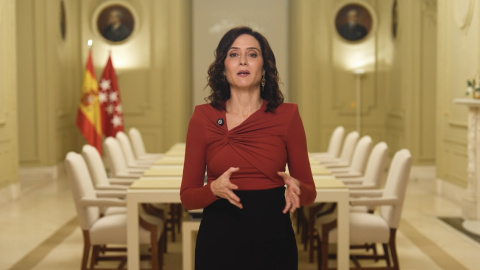 La presidenta de la comunidad de Madrid en la residencia Mar-a-lago de Trump en Florida