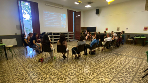 Imatge d'una trobada de Fem Refugi. 02/2026 Imatge d'una trobada de Fem Refugi.