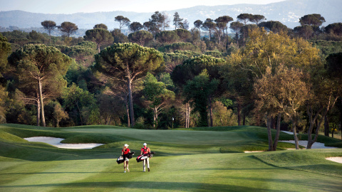 Un dels camps de golf que formen part del complex Camiral Golf & Wellness de Caldes de Malavella Un dels camps de golf que formen part del complex Camiral Golf & Wellness de Caldes de Malavella