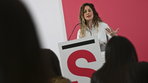 La co-coordinadora del Movimiento Sumar, Lara Hernández La co-coordinadora del Movimiento Sumar, Lara Hernández.