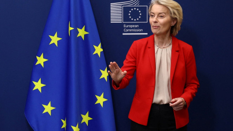 La presidenta de la Comisión Europea, Ursula von der Leyen, en una imagen de archivo.