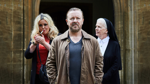 'After life' es una serie de Ricky Gervais. 'After life' es una serie de Ricky Gervais.