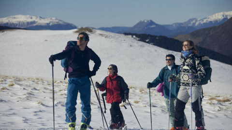 Rodatge del film 'Balandrau, vent salvatge'