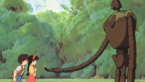 'El castillo en el cielo' fue la primera película oficial del Studio Ghibli.