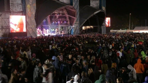 Espectadores del festival Viña Rock, en una foto de archivo.