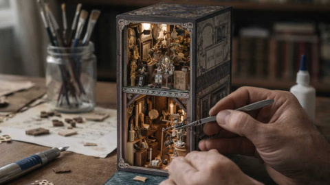 Book Nooks: El valor de construir con las manos ante el consumismo acelerado