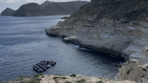 Narcolanchas en el Cabo de Gata. Narcolanchas en el Cabo de Gata.