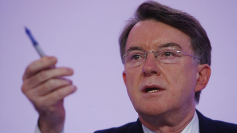 Foto de archivo de Peter Mandelson, quien fue ministro británico, comisario europeo y embajador ante EEUU.