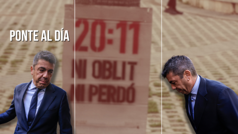 Fotomontaje con imágenes de Carlos Mazón. Fotomontaje con imágenes de Carlos Mazón.