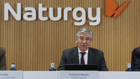 El presidente de Naturgy, Francisco Reynés, presenta los resultados anuales de la energética. El presidente de Naturgy, Francisco Reynés, presenta los resultados anuales de la energética.