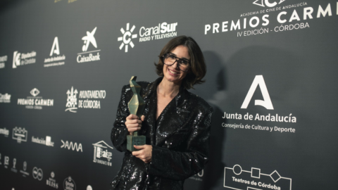 Paz Vega en los Premios Carmen en 2025. Paz Vega en los Premios Carmen en 2025.
