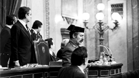 El golpista, Antonio Tejero. El golpista, Antonio Tejero.