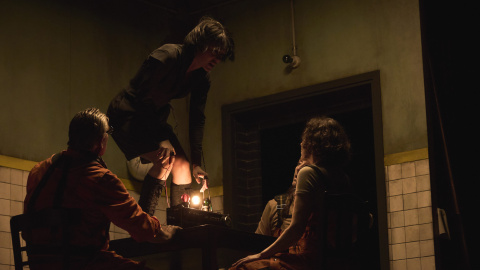 'Ay, la miseria nos hará felices' de Gabriel Calderón siendo representada 'Ay, la miseria nos hará felices' de Gabriel Calderón siendo representada