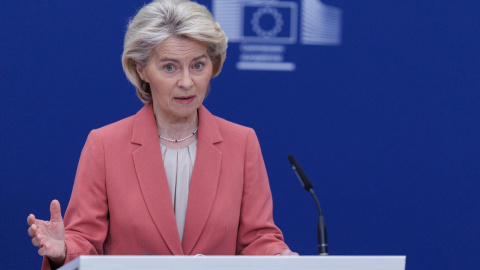 Ursula von der Leyen anuncia la aplicación provisional del acuerdo con el Mercosur.
