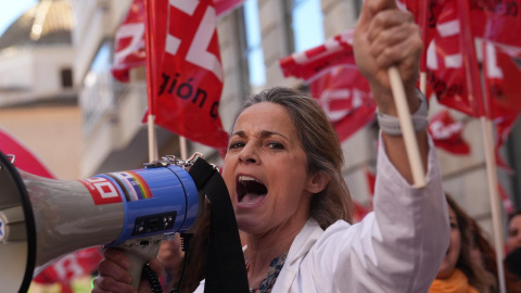Movilización convocada en las calles de Murcia por CCOO. Movilización convocada en las calles de Murcia por CCOO.