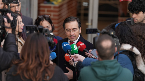 El ministro de Exteriores, Unión Europea y Cooperación, José Manuel Albares El ministro de Exteriores, Unión Europea y Cooperación, José Manuel Albares, atiende a los medios