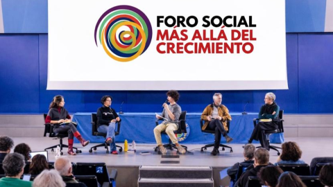 Diálogo inaugural del Foro Social Más Allá del Crecimiento Diálogo inaugural del Foro Social Más Allá del Crecimiento