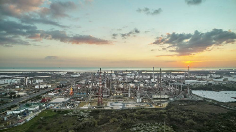 Vista del proyecto del Valle Andaluz del Hidrógeno Verde. Vista del proyecto del Valle Andaluz del Hidrógeno Verde.