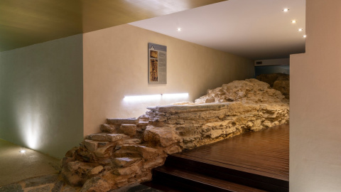 Restos arquitectónicos Parador de Coria Restos arquitectónicos Parador de Coria