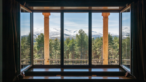 Parador de Gredos. Detalle Ventana Parador de Gredos. Detalle Ventana