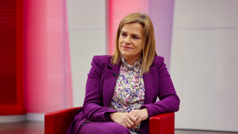 Bernabé, durante la entrevista con 'Público'.