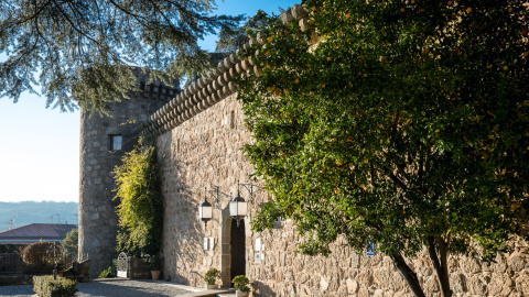 Parador de Jarandilla entrada principal Parador de Jarandilla entrada principal