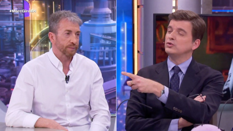 Pablo Motos y Marc Giró en 'El Hormiguero'.