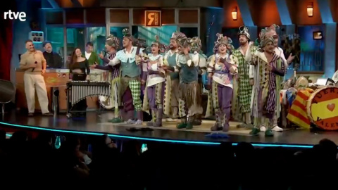 La comparsa de Jesús Bienvenido en 'La Revuelta'