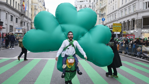 Desfile de San Patricio de Madrid en 2025.