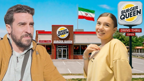 Conociendo los "restaurantes falsos" de Irán