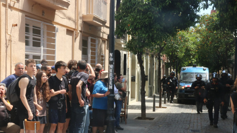 Imatge d'arxiu d'un desnonament a Barcelona