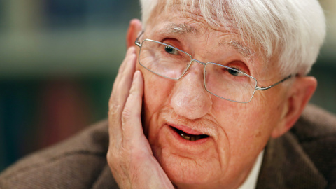 El filósofo alemán Jürgen Habermas. El filósofo alemán Jürgen Habermas.