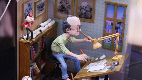 Barcelona muestra en dioramas el universo de Francisco Ibáñez