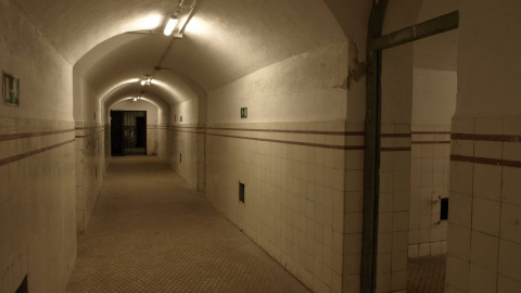 Imagen del interior del búnker de El Capricho, en Madrid.