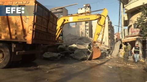 Al menos seis muertos en dos ataques israelíes contra edificios en Beirut Al menos seis muertos en dos ataques israelíes contra edificios en Beirut