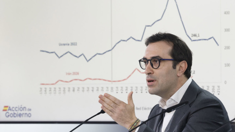 ccuerpo El ministro de Economía, Carlos Cuerpo el pasado martes, 17 de marzo, en el Palacio de la Moncloa.